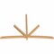 Ekena Millwork Alberta Timber Gable Bracket, Western Red Cedar, 108"W x 72"H x 3 1/2"D x 3 1/2"F, 16/12 Pitch GBW108X72X0404ALB00SWR - alternate 3